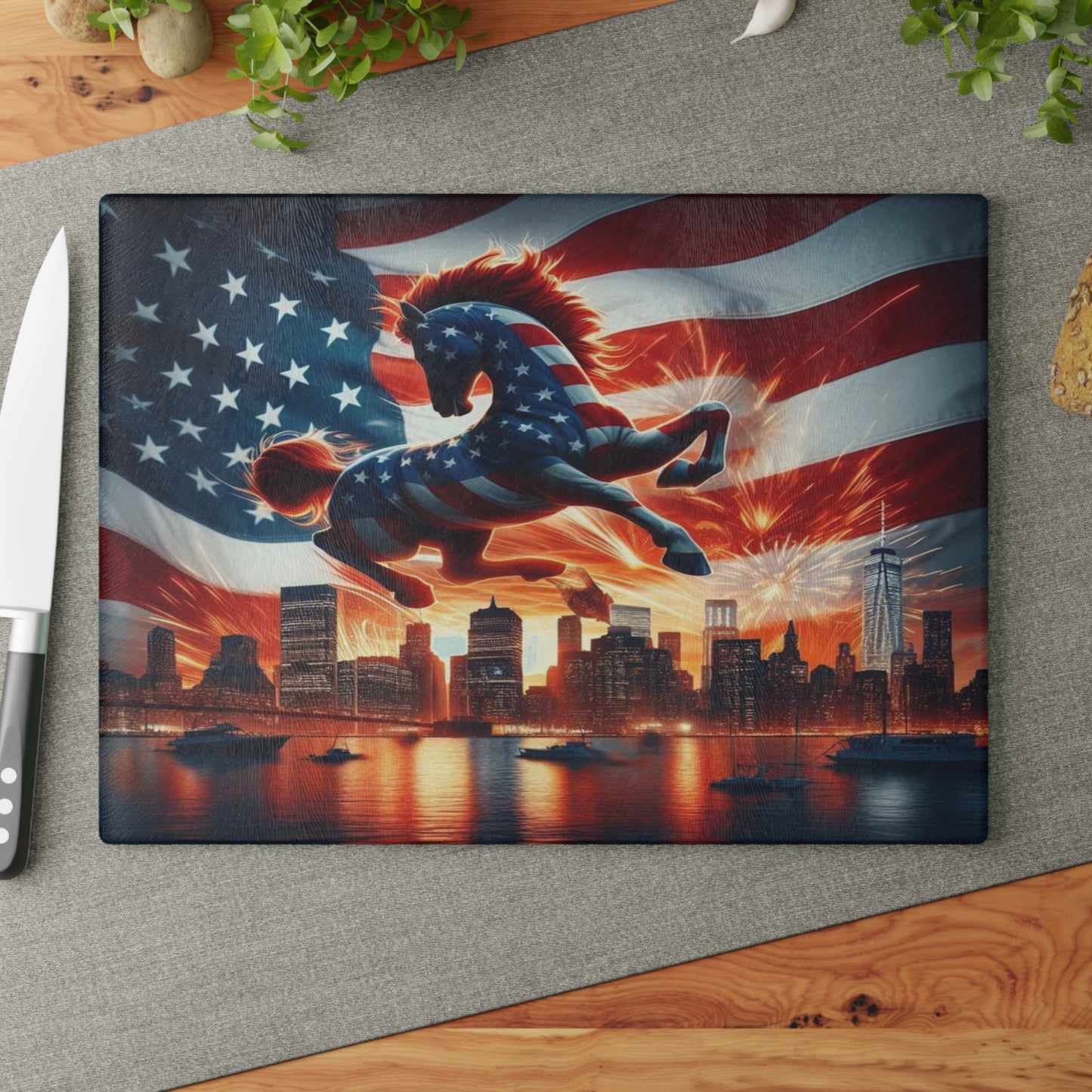 The Patriotic Horse